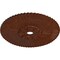 Ekena Millwork Melonie Ceiling Medallion (Canopies up to 6 1/4"), 36 1/4"OD x 1 7/8"P, Burnished Mahogany Crackle CM36MEBMC - alternate 2